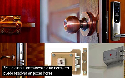 Reparaciones de cerraduras más comunes en Sitges